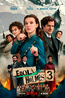 Энола Холмс 3 смотреть все серии подряд